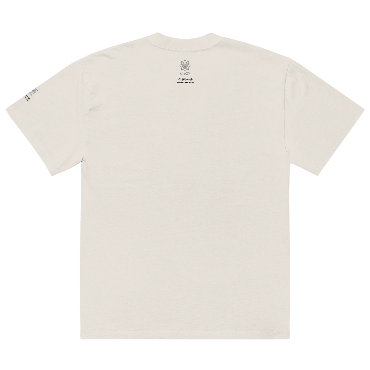 Wildly Yours Oversized faded t-shirt - Alivwood