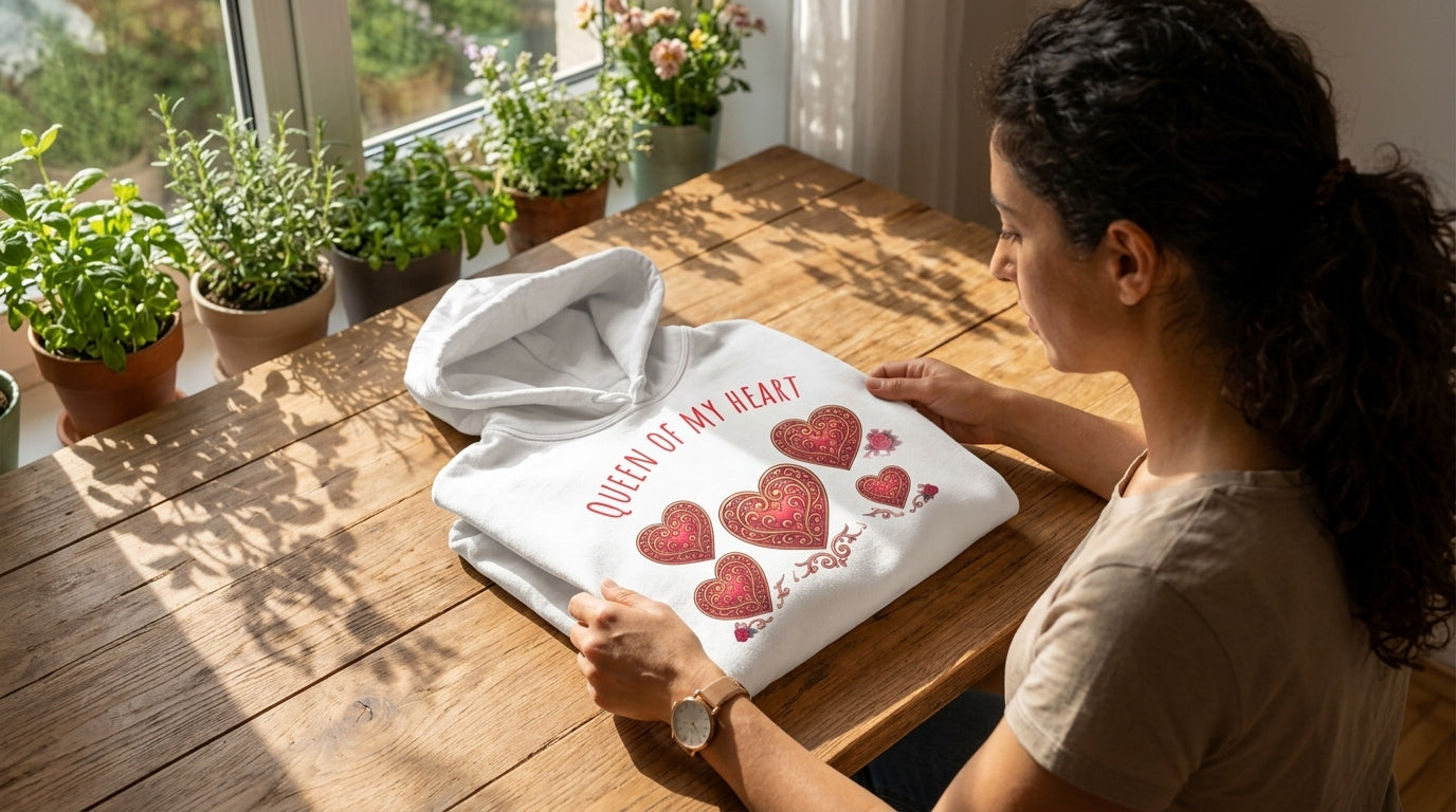 Queen of my heart Unisex Hoodie - Alivwood