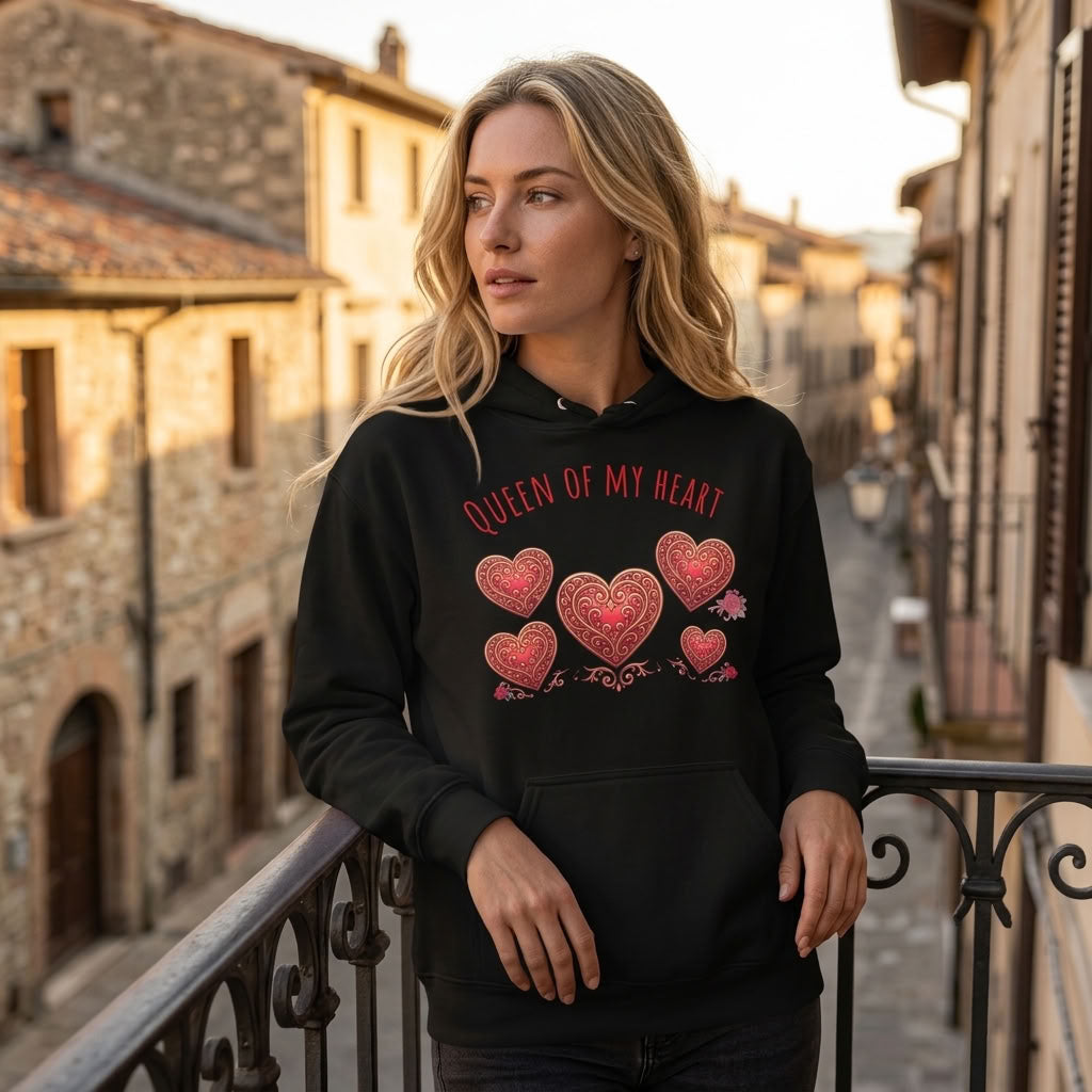 Queen of my heart Unisex Hoodie - Alivwood