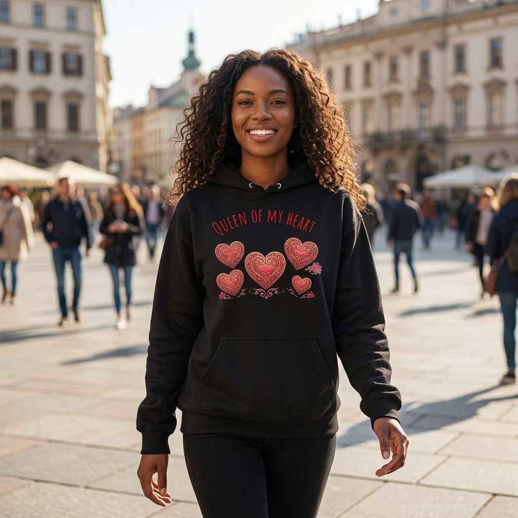 Queen of my heart Unisex Hoodie - Alivwood