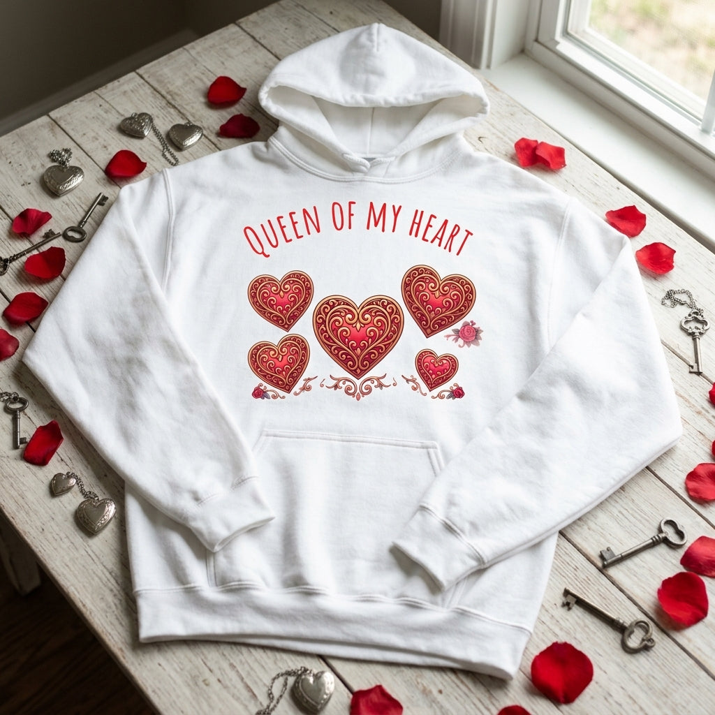 Queen of my heart Unisex Hoodie - Alivwood