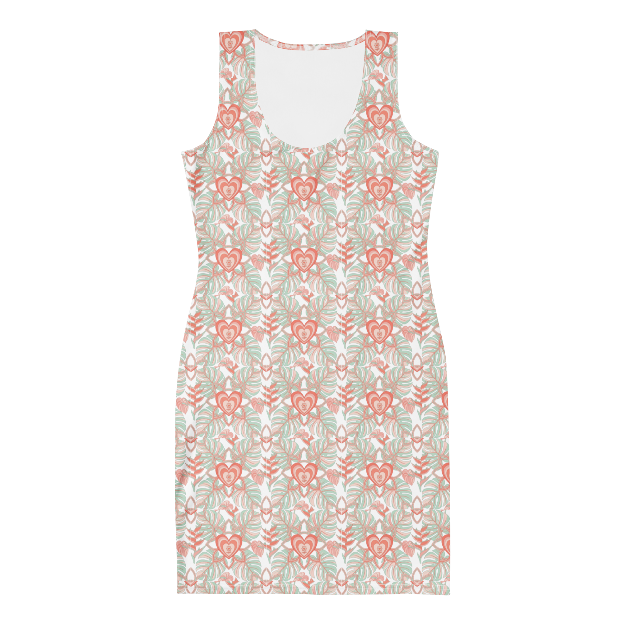 Flower forest Bodycon dress - Alivwood