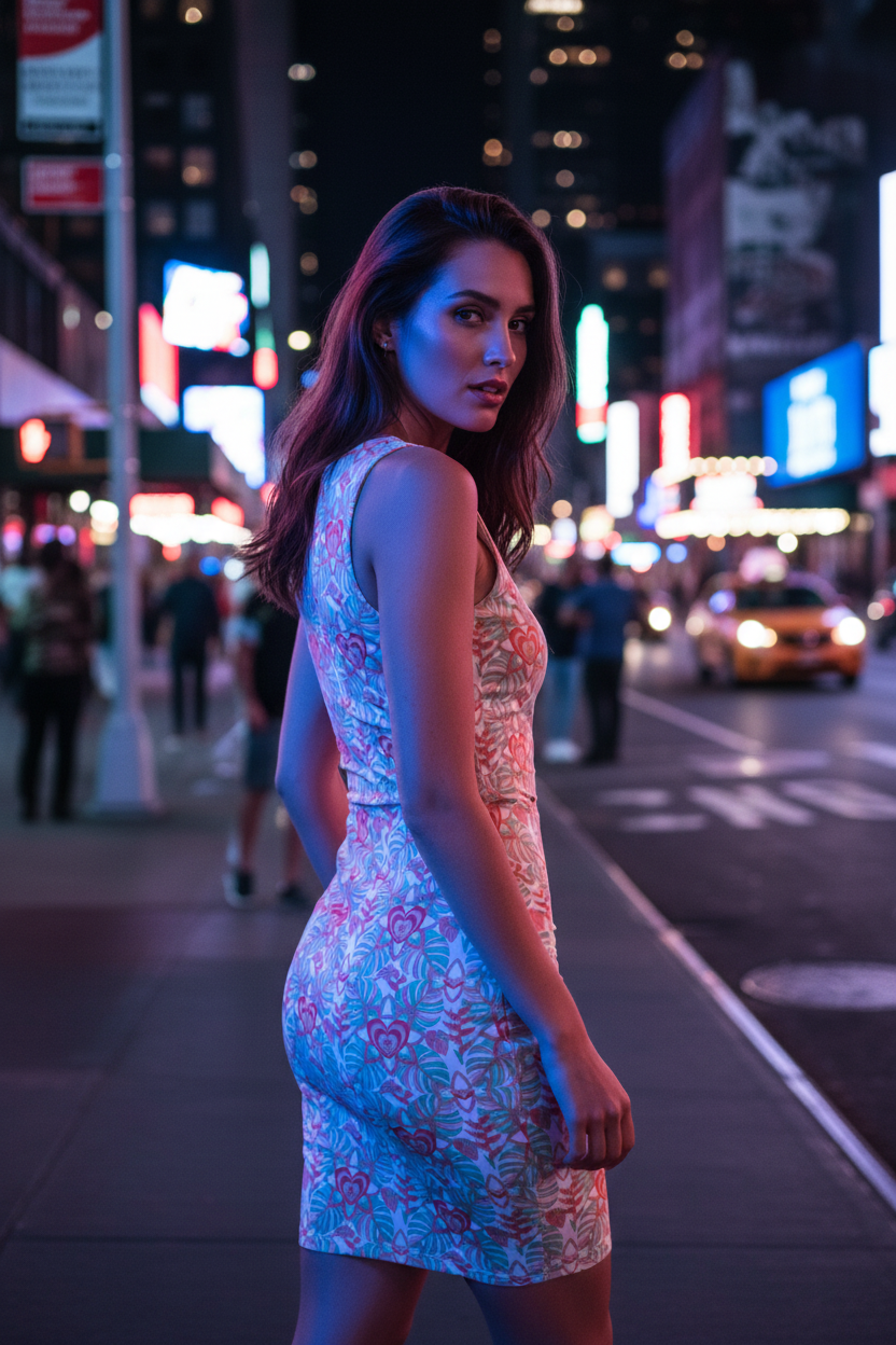 Flower forest Bodycon dress - Alivwood
