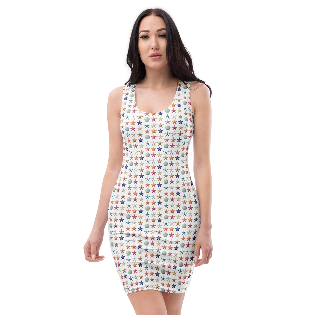 Starfish Bodycon dress - Alivwood