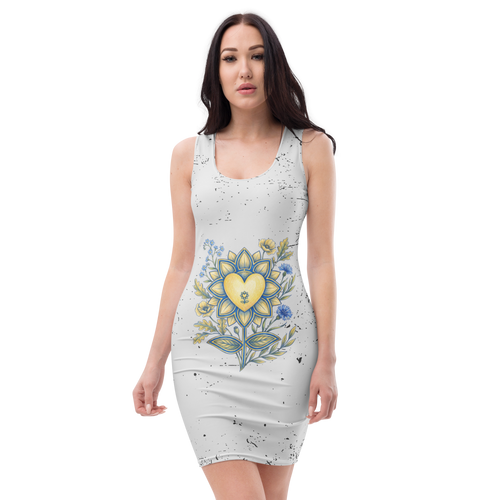 Alivwood Flower Bodycon dress - Alivwood