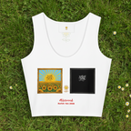 With and without you Cotton crop top