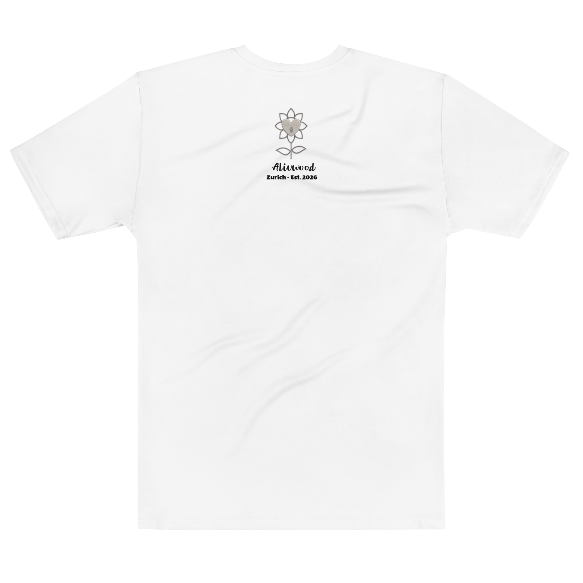 Structure and Soul Men’s cotton crew neck t-shirt - Alivwood