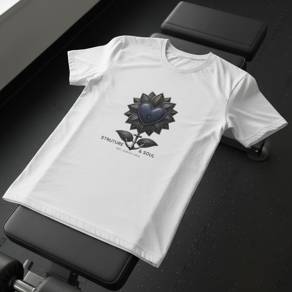 Structure and Soul Men’s cotton crew neck t-shirt