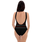 Ladybug and Heart One-Piece Swimsuit - Alivwood
