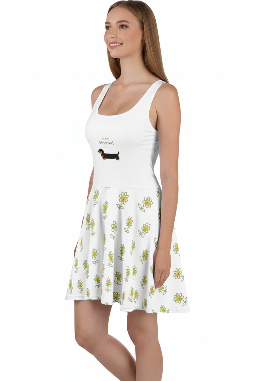 Alivwood SausageDog Skater Dress