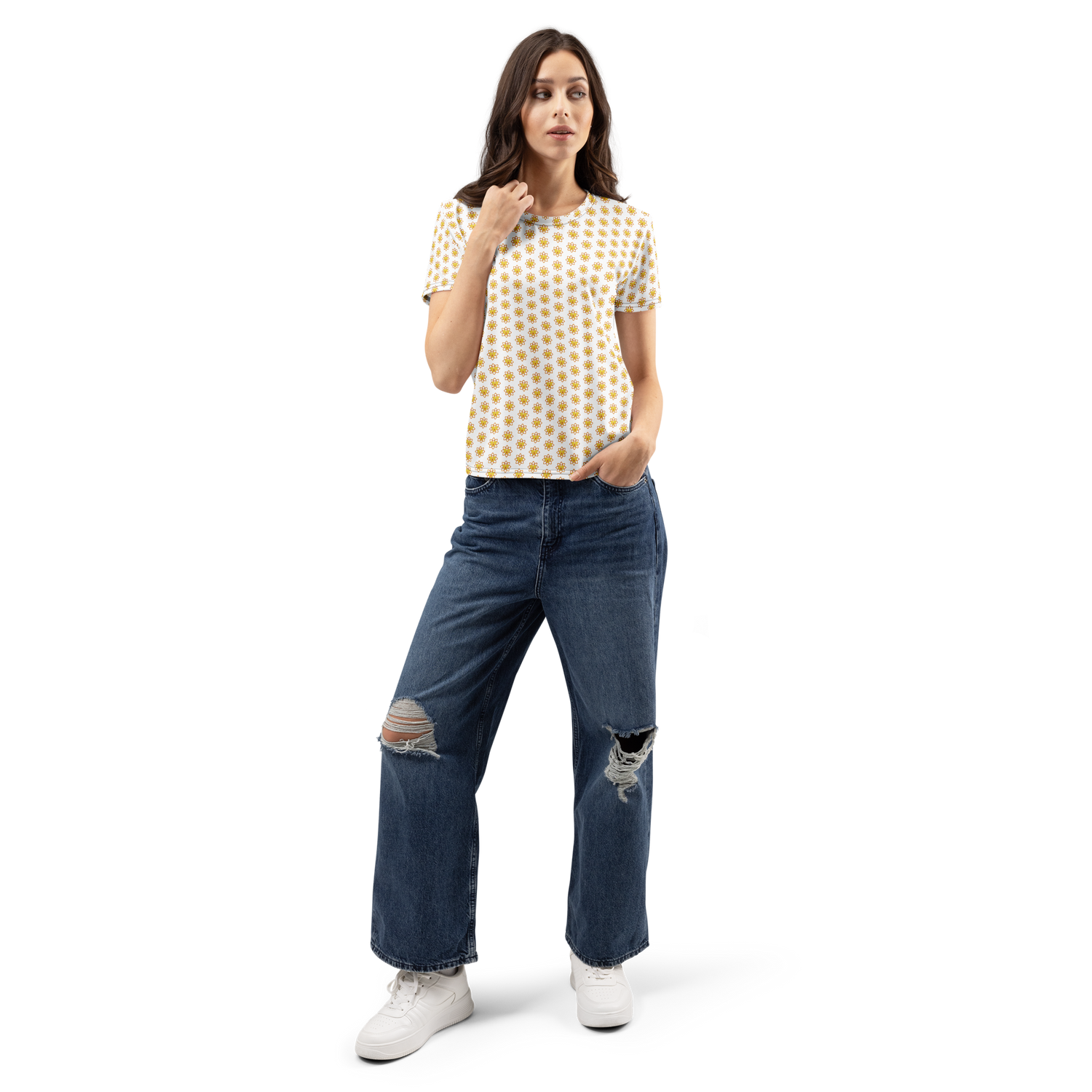 Alivwood Flower Women's T-shirt - Alivwood