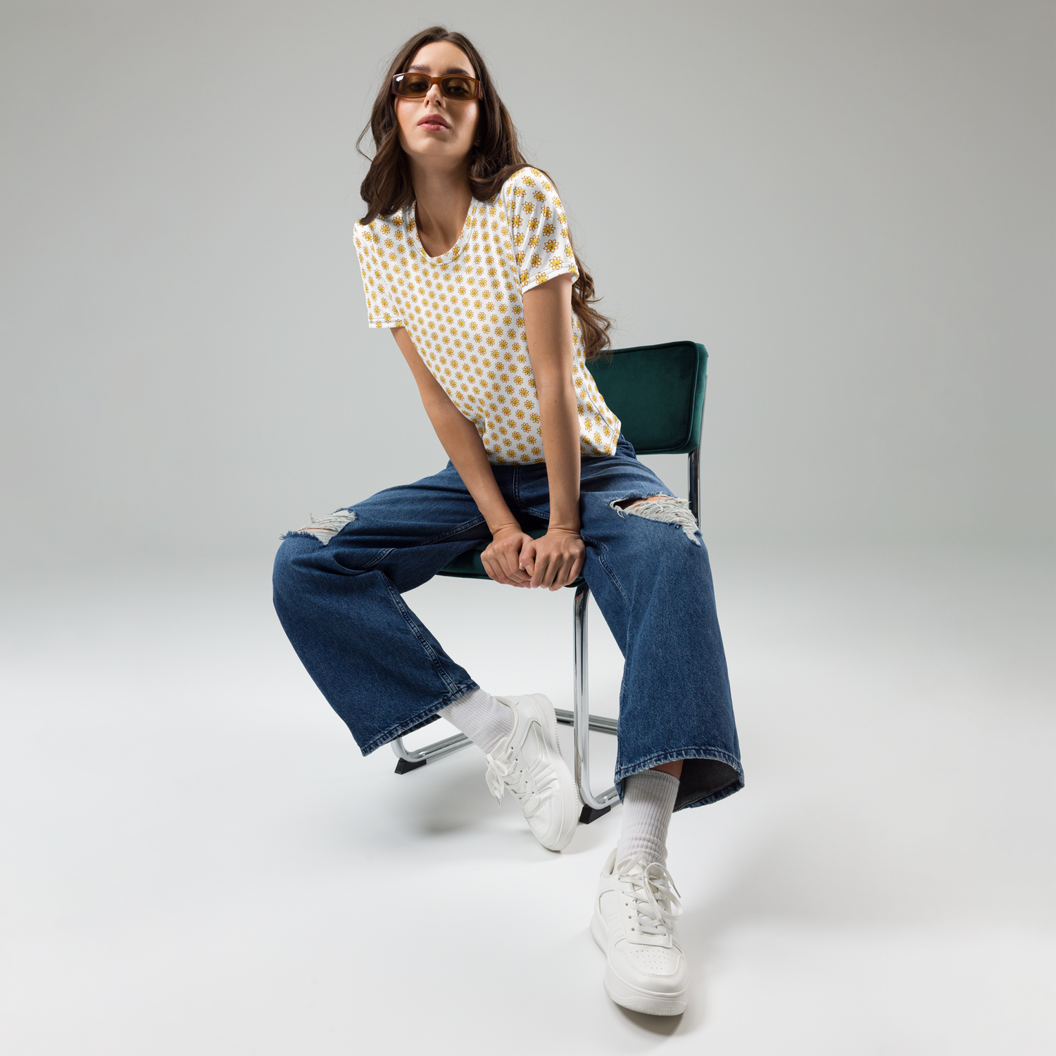 Alivwood Flower Women's T-shirt - Alivwood