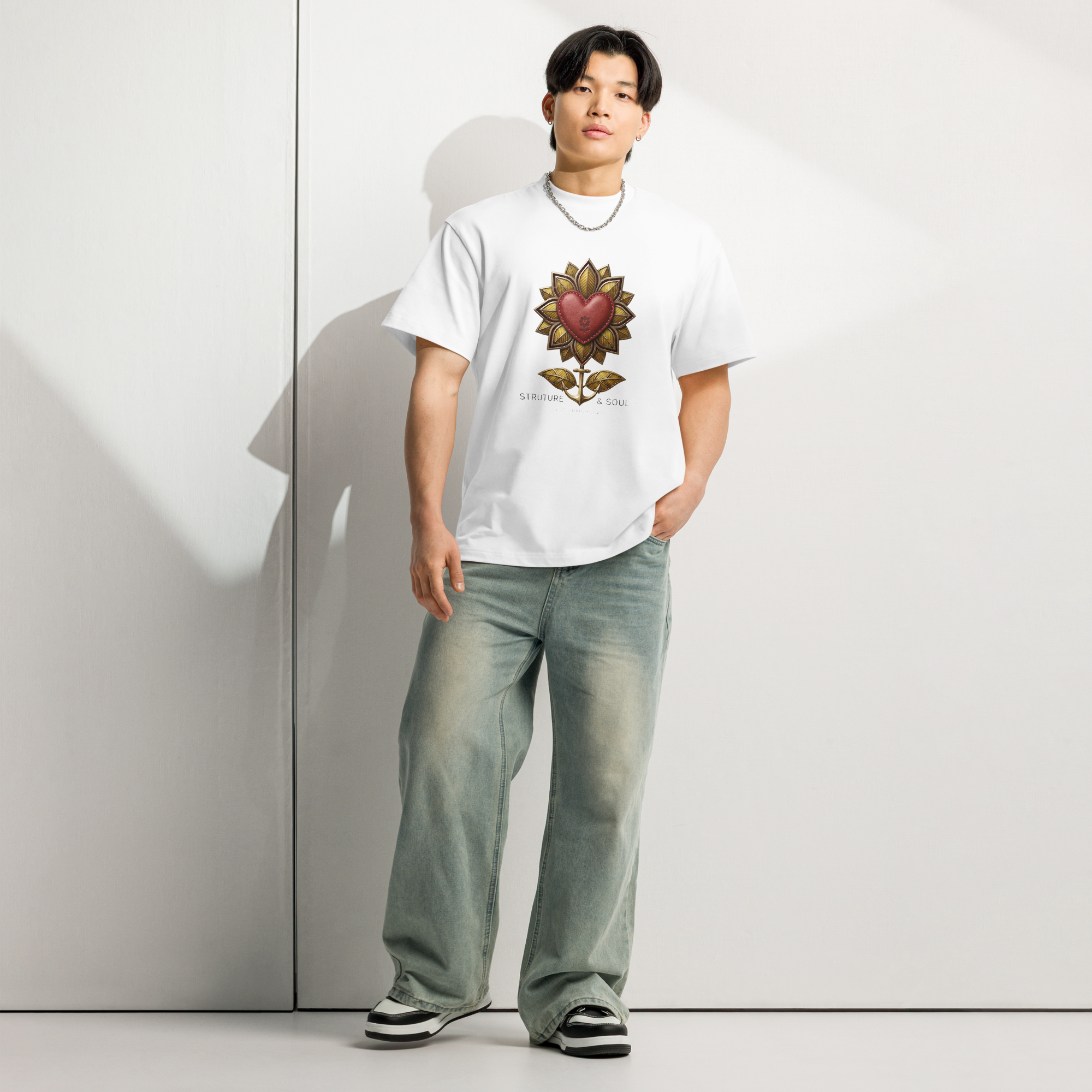 Structure and Soul Men’s box tee - Alivwood