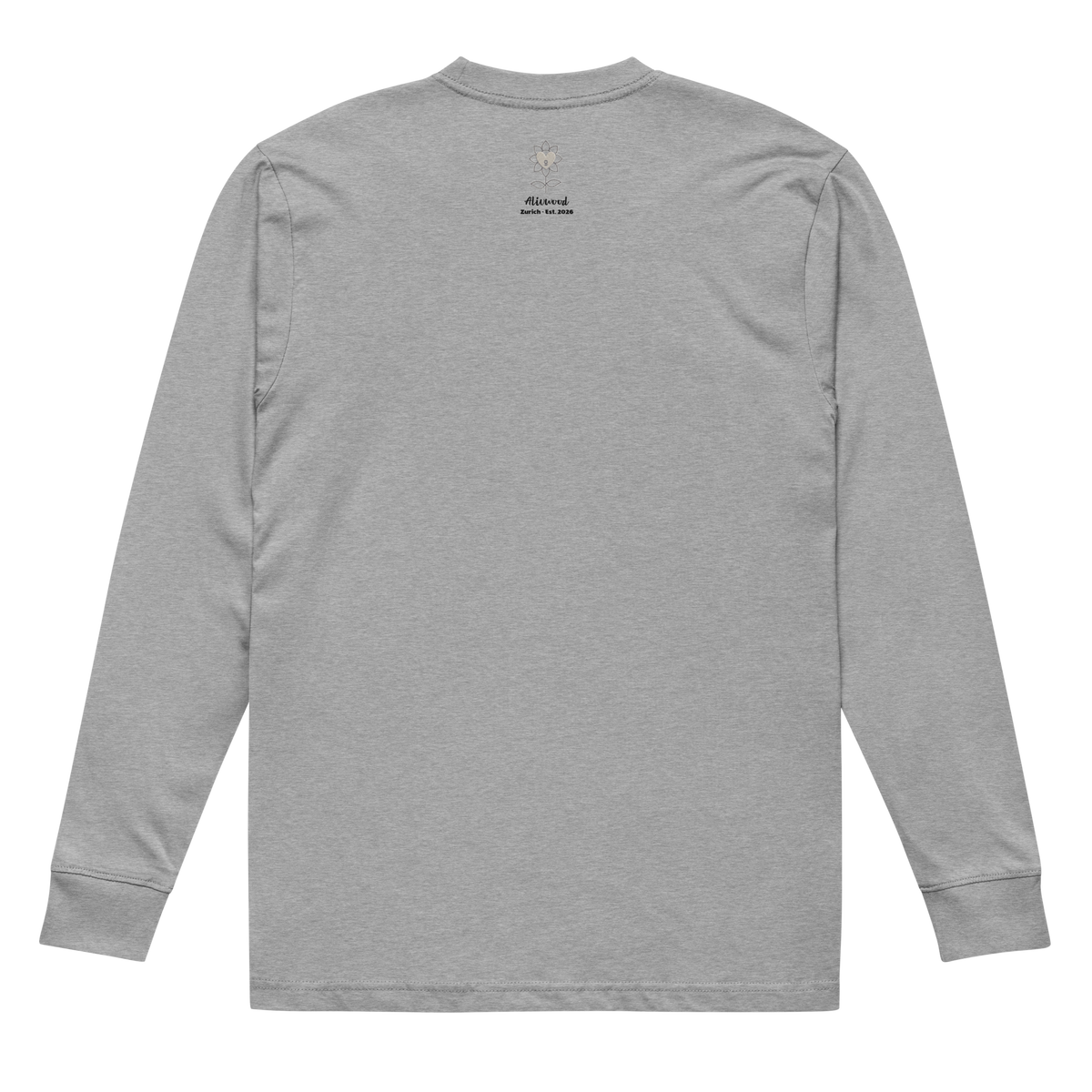 Love is in Bloom heavyweight long sleeve t-shirt - Alivwood