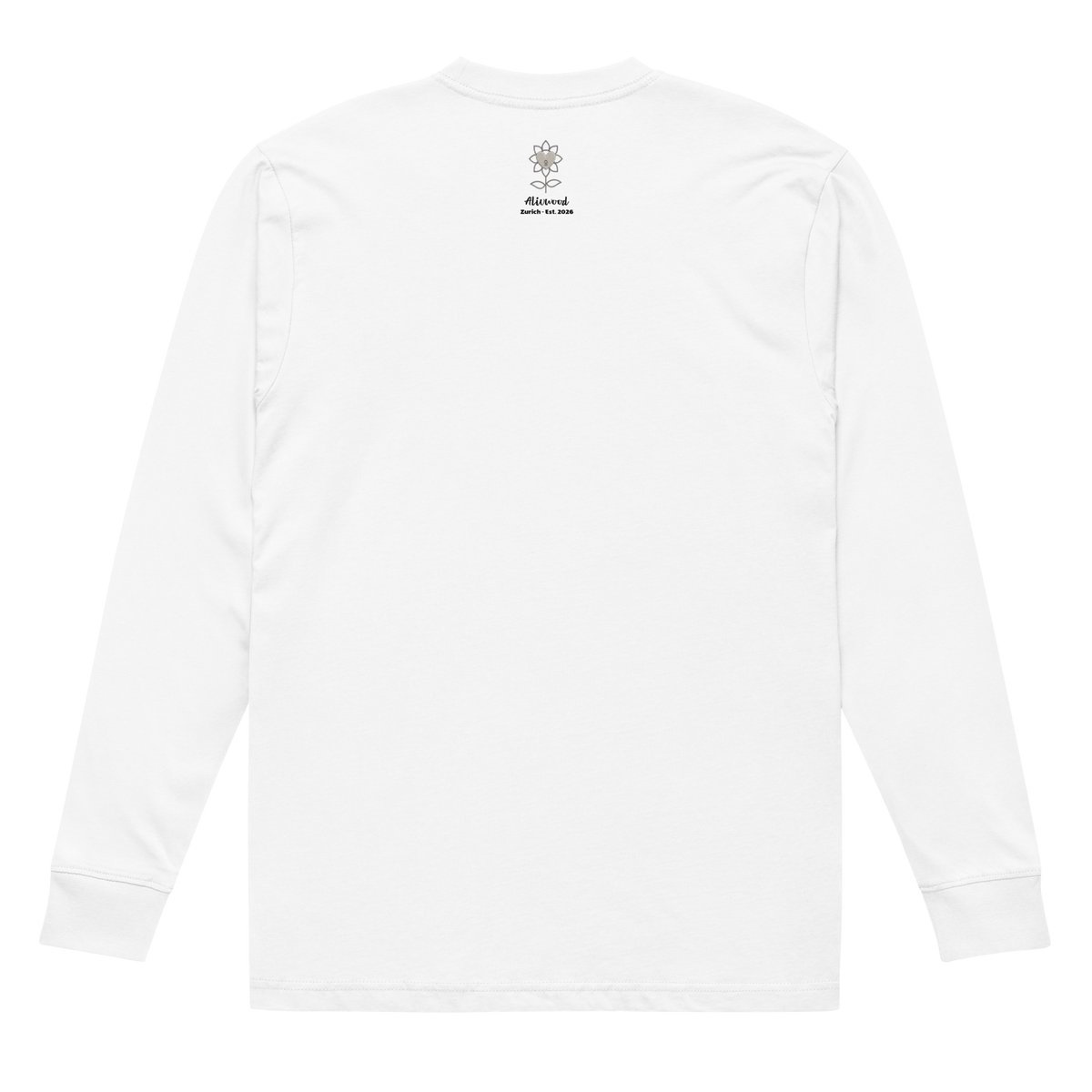 We are made of Stars heavyweight long sleeve t-shirt - Alivwood