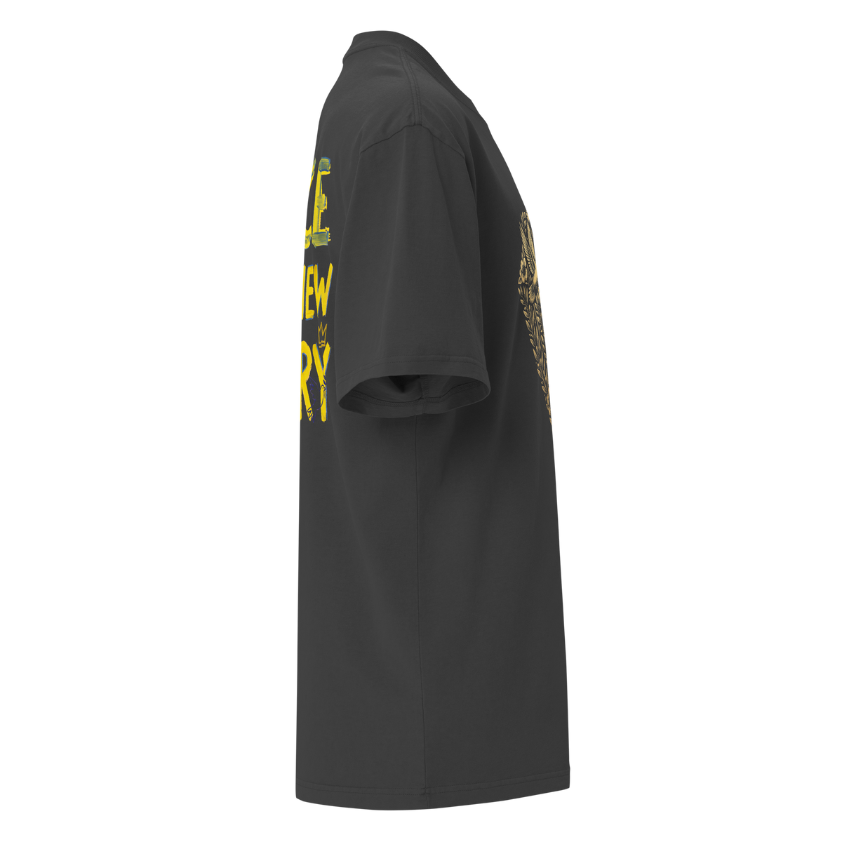 Peace is the new luxury diamond Oversized faded t-shirt - Alivwood
