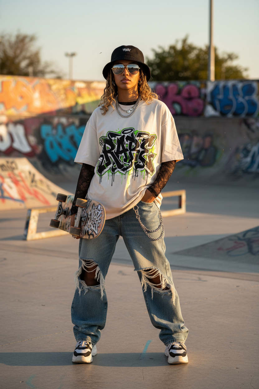 Rare Oversized faded t-shirt