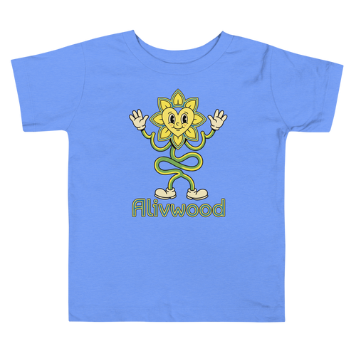 Alivwood cartoon Toddler Short Sleeve Tee - Alivwood
