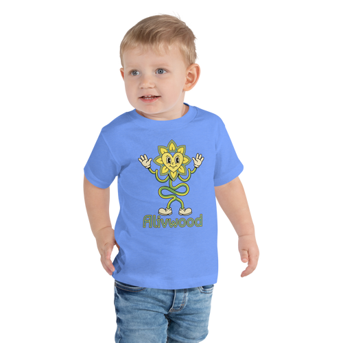 Alivwood cartoon Toddler Short Sleeve Tee - Alivwood
