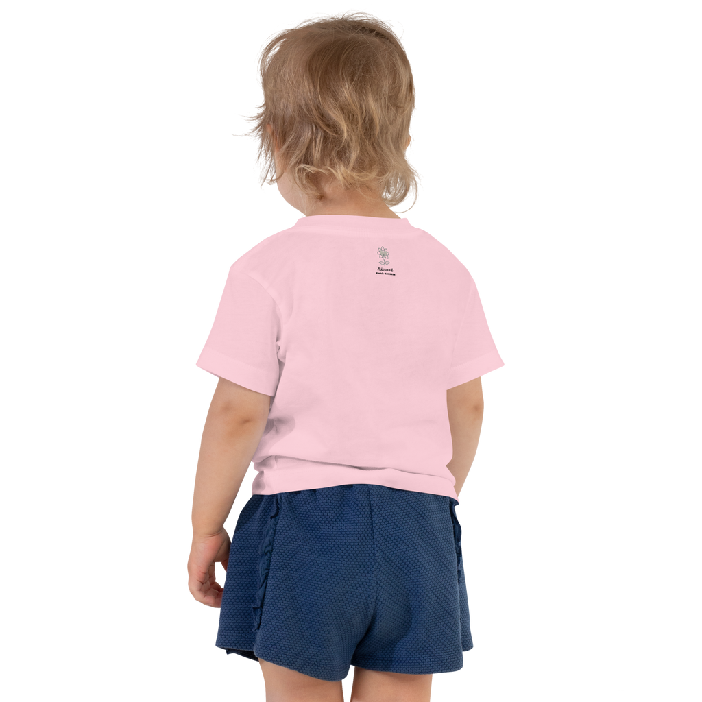 Dad's Girlfriend Toddler Short Sleeve Tee - Alivwood
