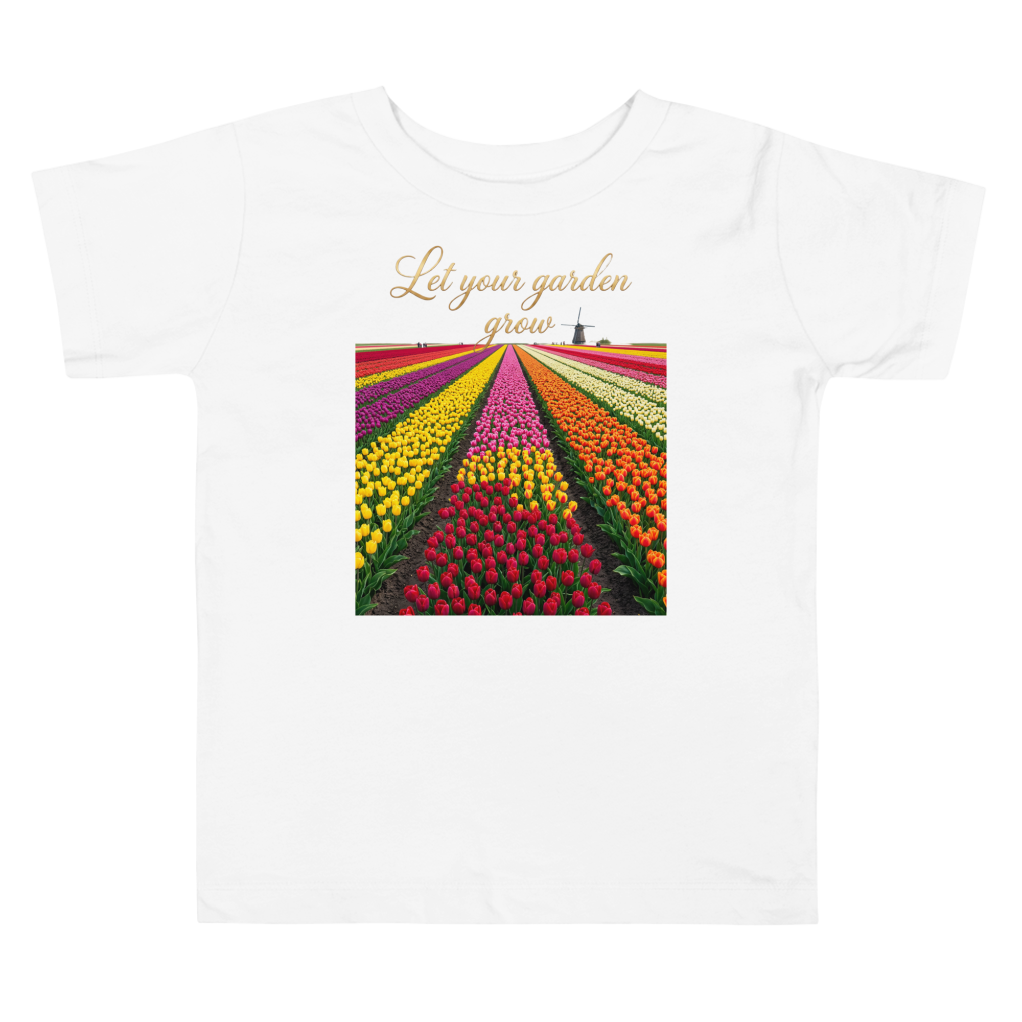 Let your garden grow Toddler Short Sleeve Tee - Alivwood