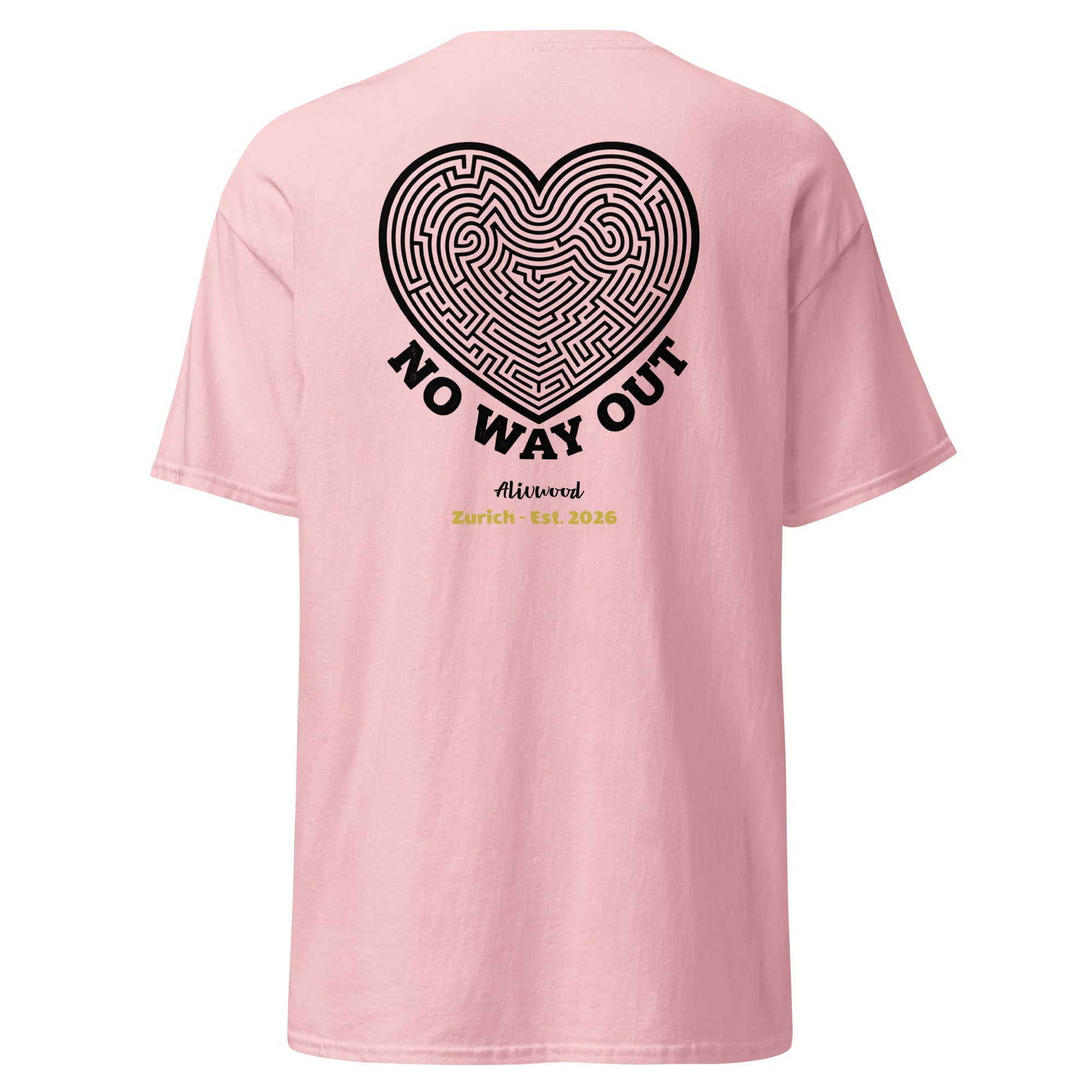 No way out embroidery Unisex classic tee - Alivwood