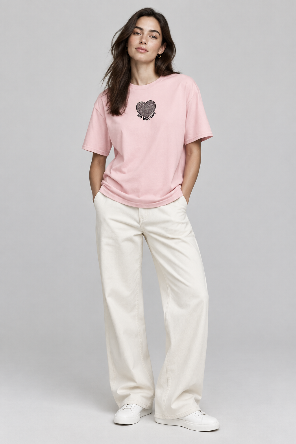 No way out embroidery Unisex classic tee - Alivwood
