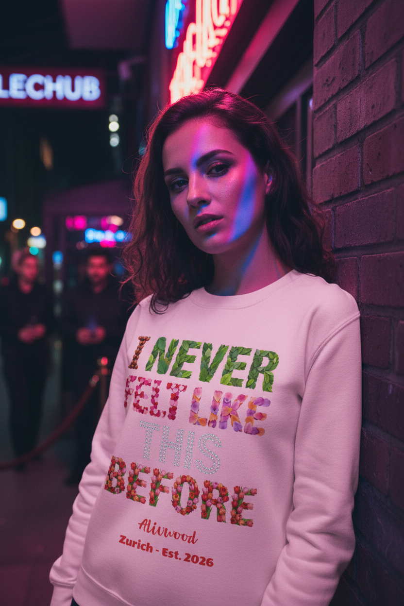 Never felt like this before Unisex Sweatshirt