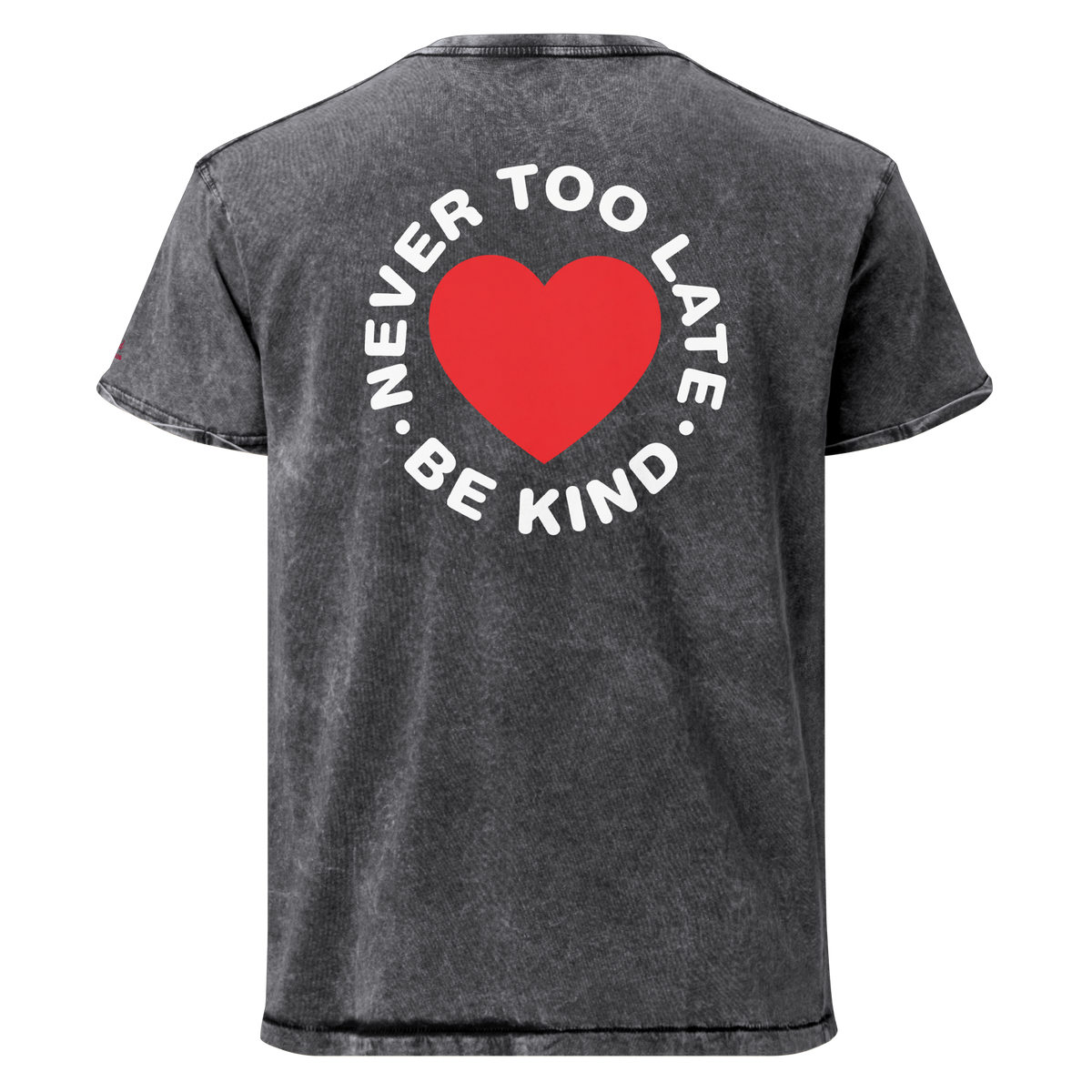 Never too late Denim T-Shirt - Alivwood