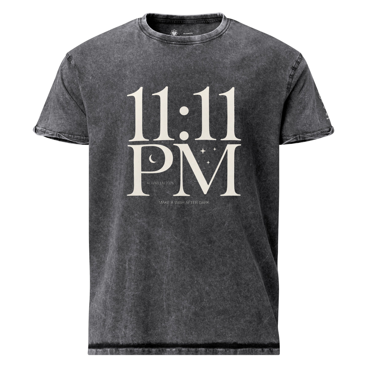 11:11 Denim T-Shirt - Alivwood