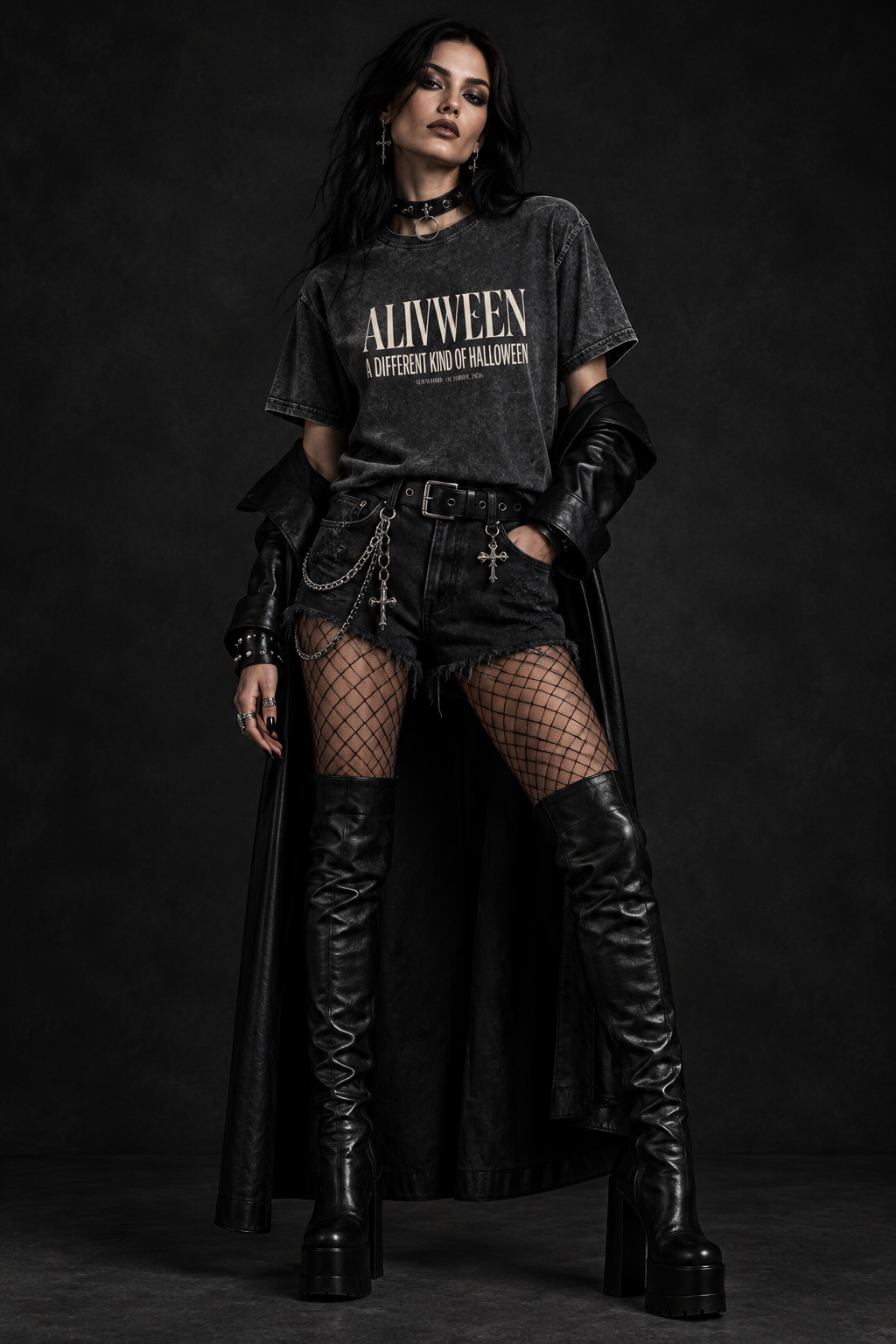 Alivween Denim T-Shirt - Alivwood