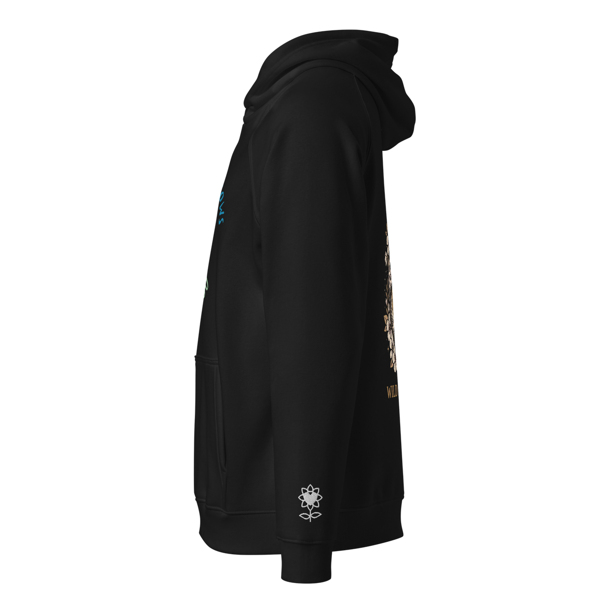 Wild Heart Atlas Unisex eco raglan hoodie - Alivwood