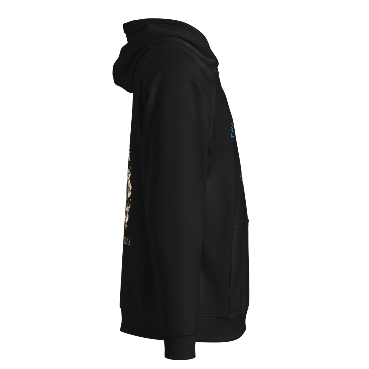 Wild Heart Atlas Unisex eco raglan hoodie - Alivwood