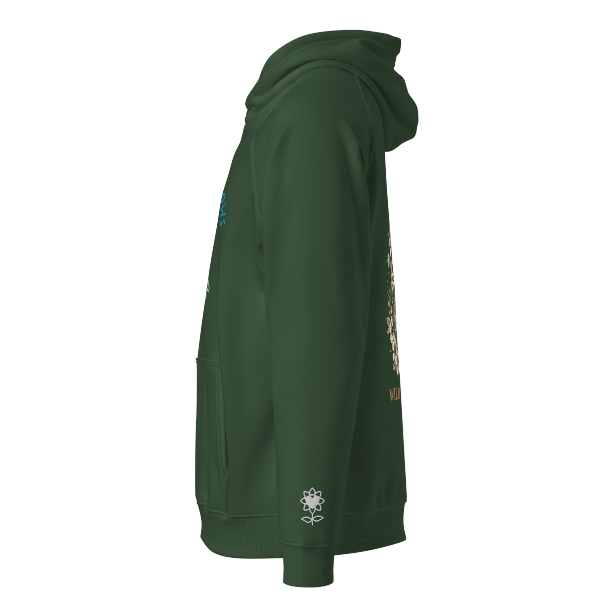 Wild Heart Atlas Unisex eco raglan hoodie - Alivwood