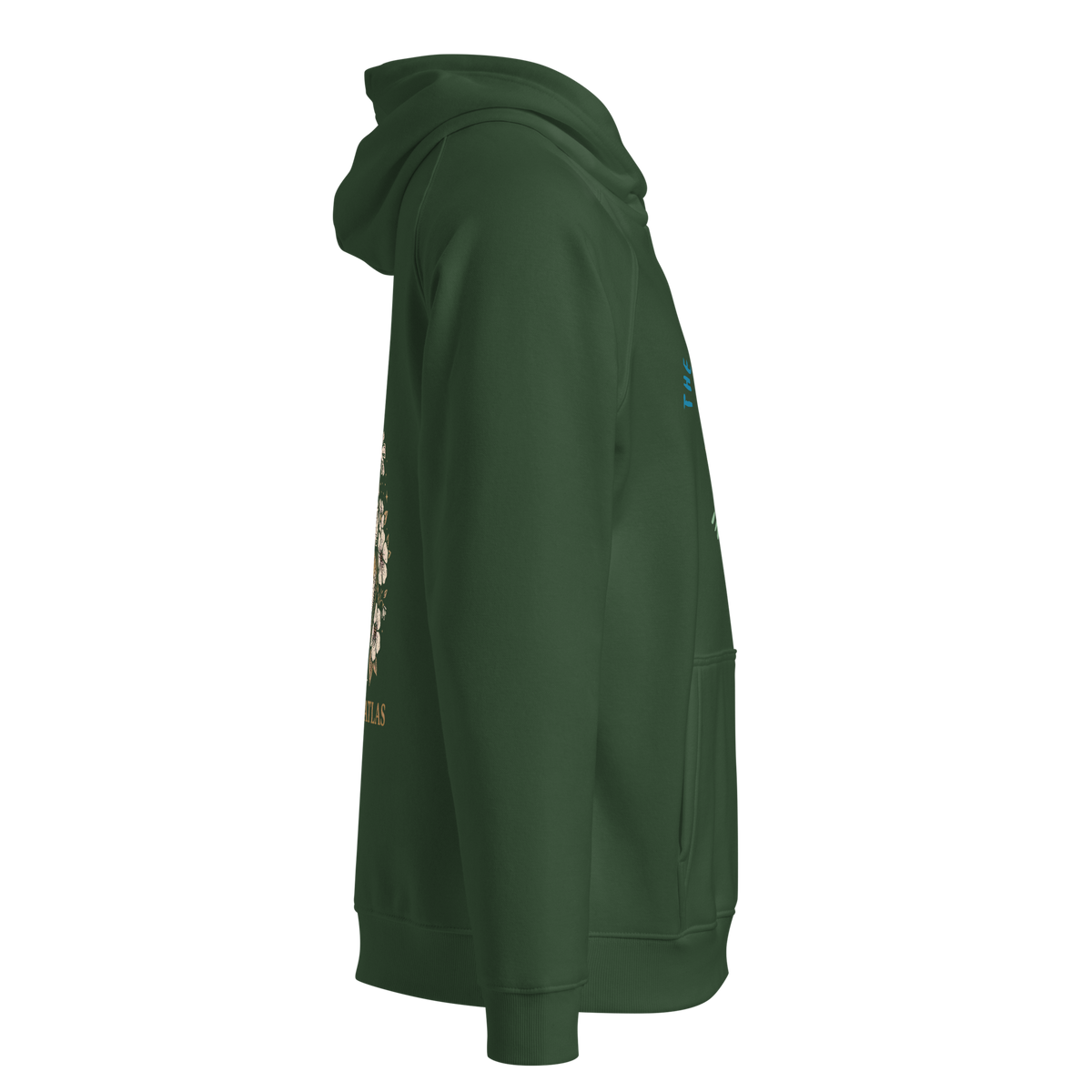 Wild Heart Atlas Unisex eco raglan hoodie - Alivwood