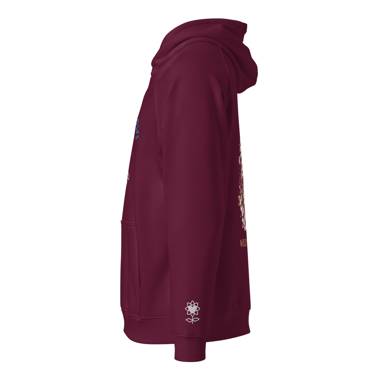 Wild Heart Atlas Unisex eco raglan hoodie - Alivwood