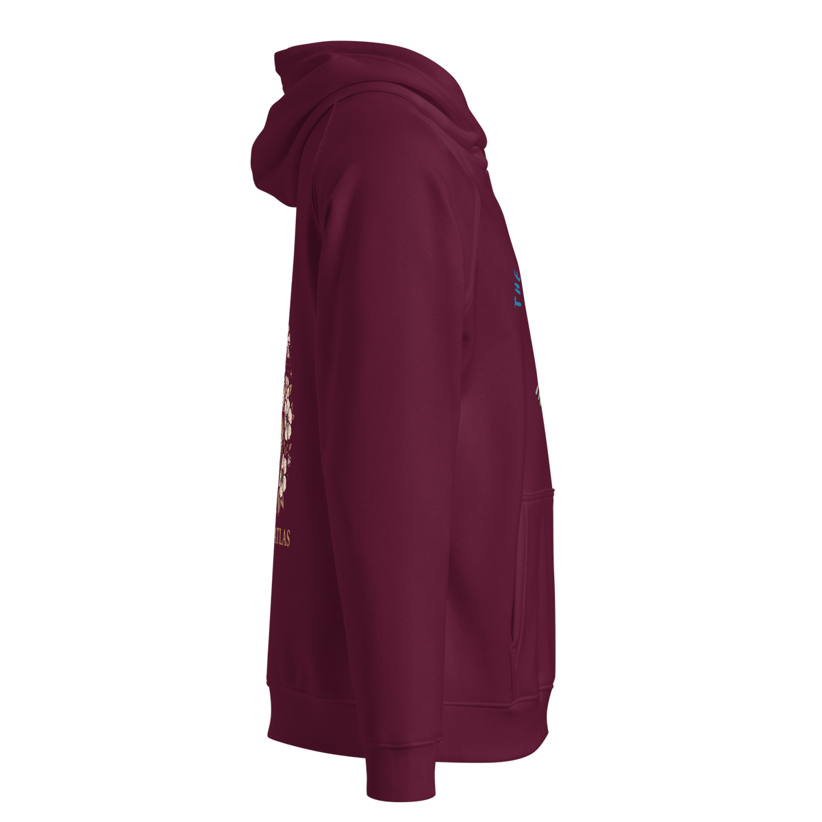 Wild Heart Atlas Unisex eco raglan hoodie - Alivwood