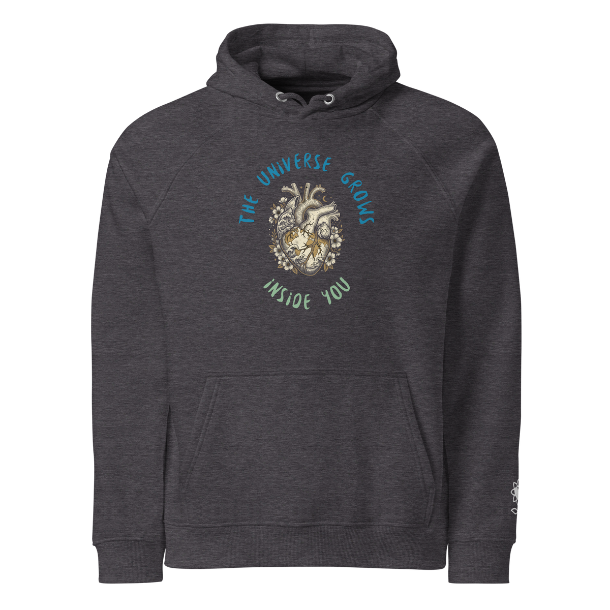 Wild Heart Atlas Unisex eco raglan hoodie - Alivwood