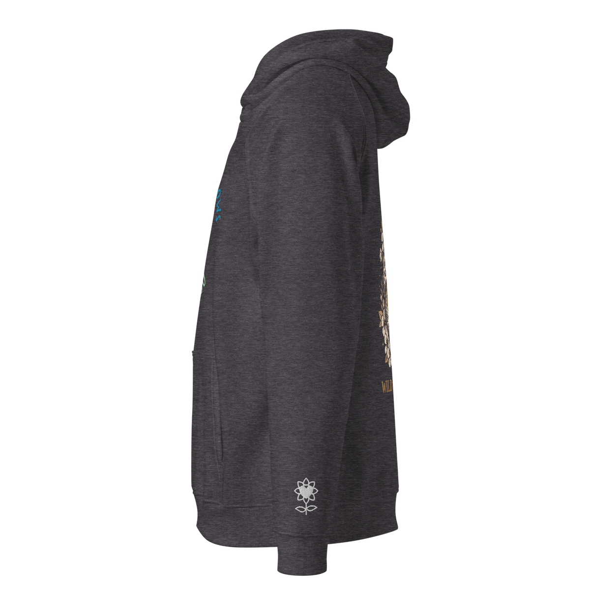 Wild Heart Atlas Unisex eco raglan hoodie - Alivwood