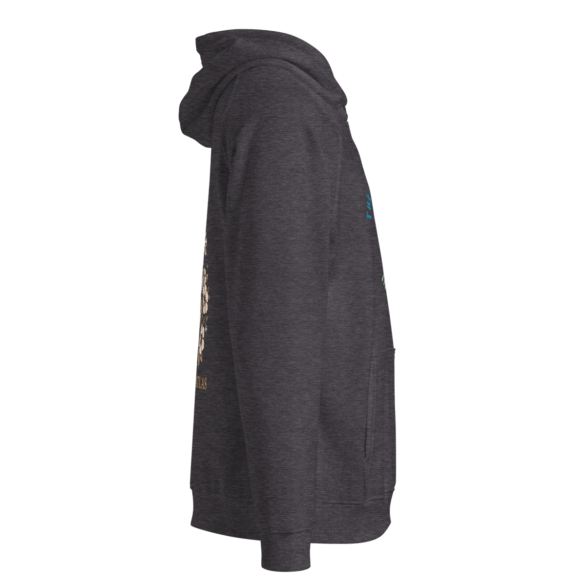 Wild Heart Atlas Unisex eco raglan hoodie - Alivwood