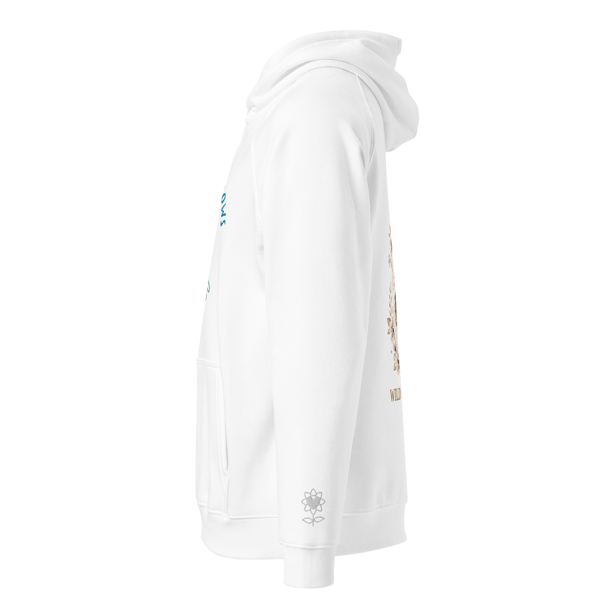 Wild Heart Atlas Unisex eco raglan hoodie - Alivwood
