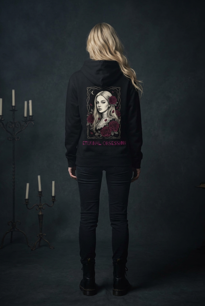 AV Eternal Obsession Unisex essential eco hoodie - Alivwood