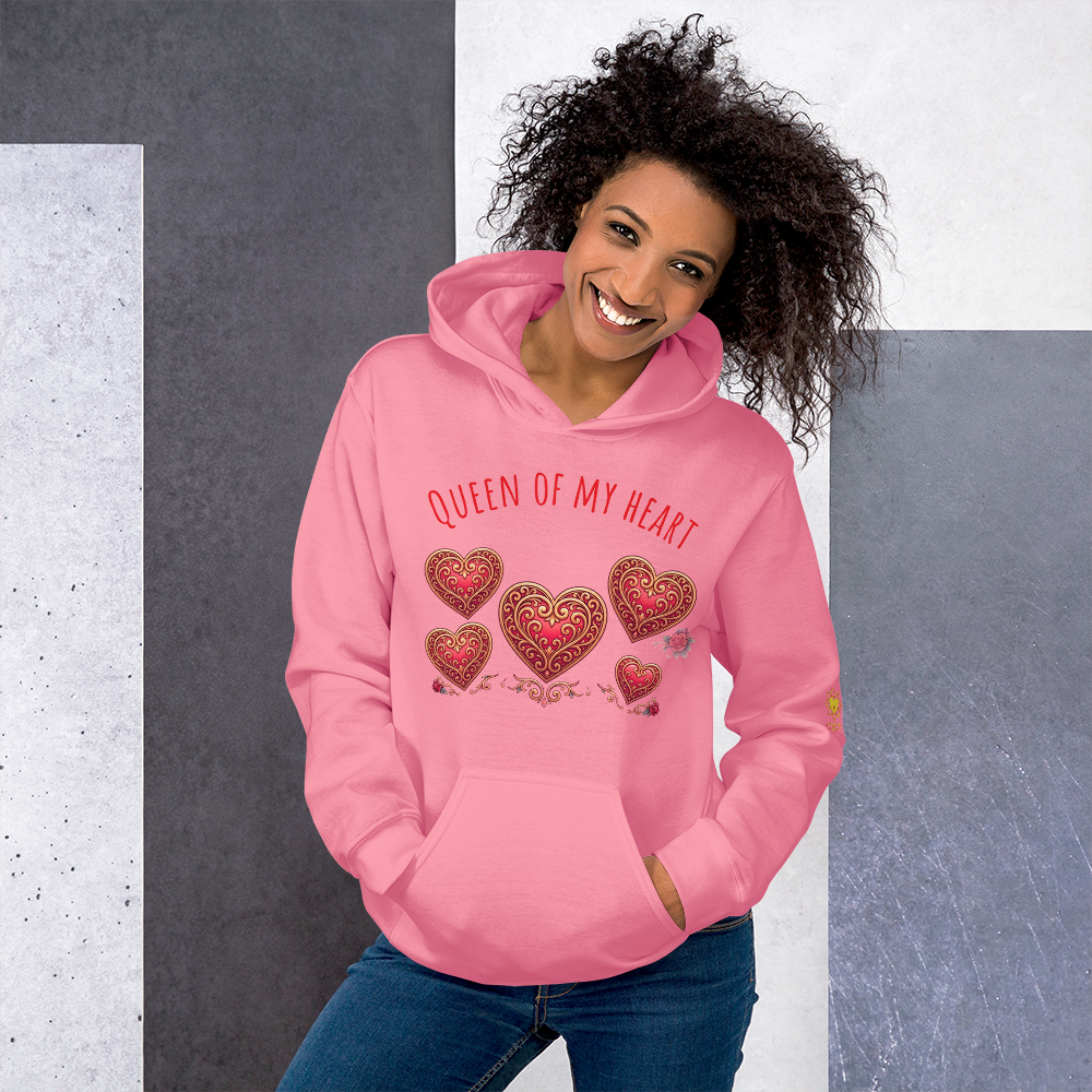 Queen of my heart Unisex Hoodie - Alivwood