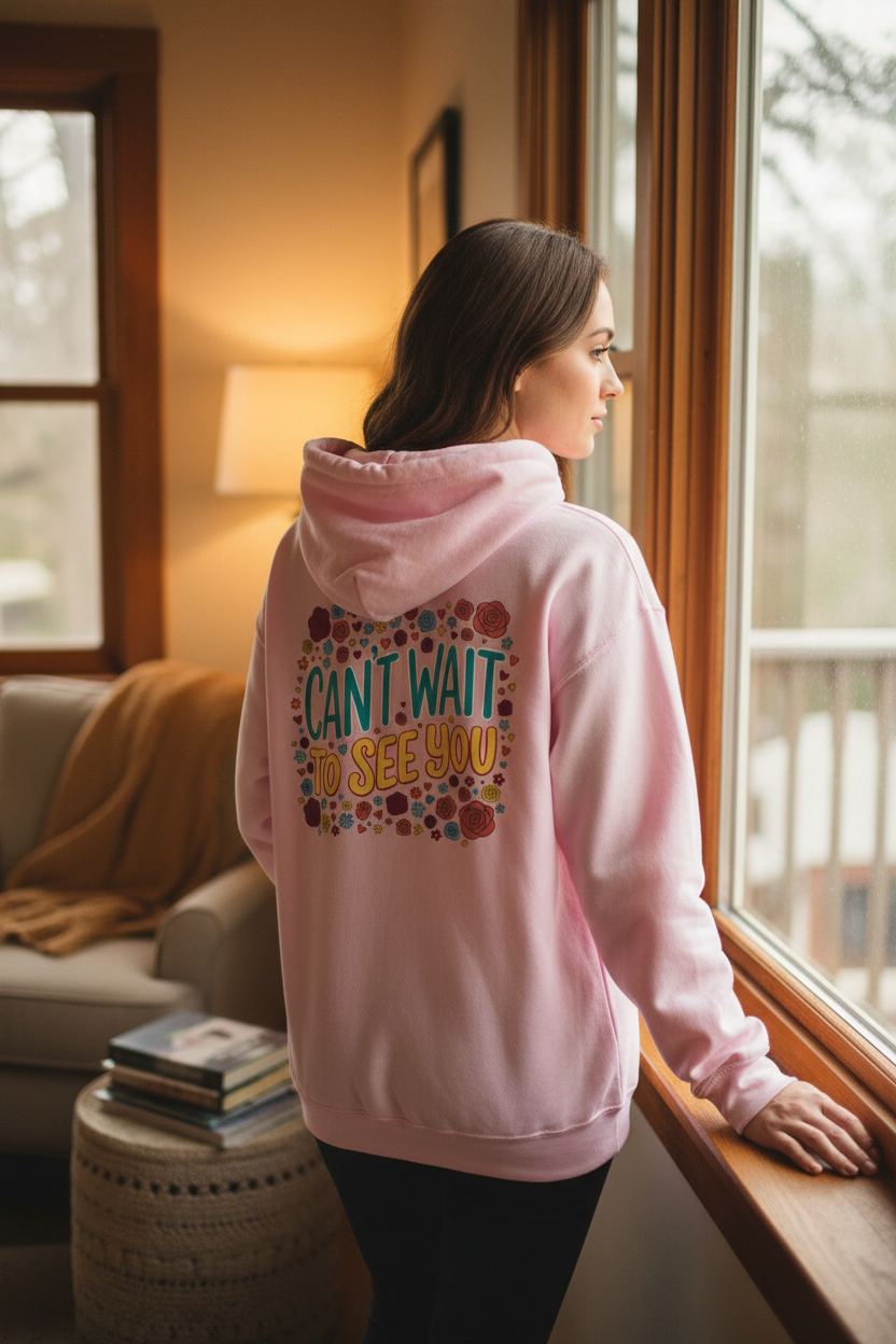 Can't wait to see U Unisex Hoodie - Alivwood
