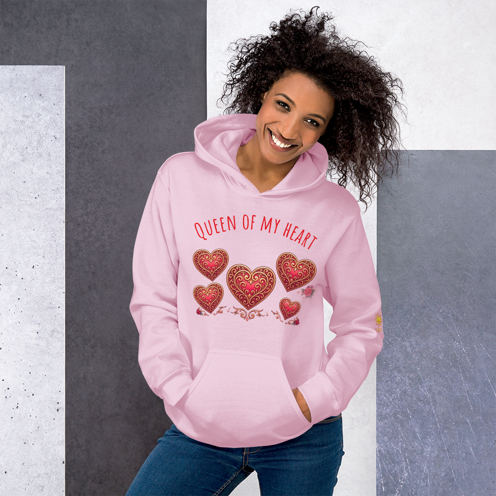 Queen of my heart Unisex Hoodie - Alivwood