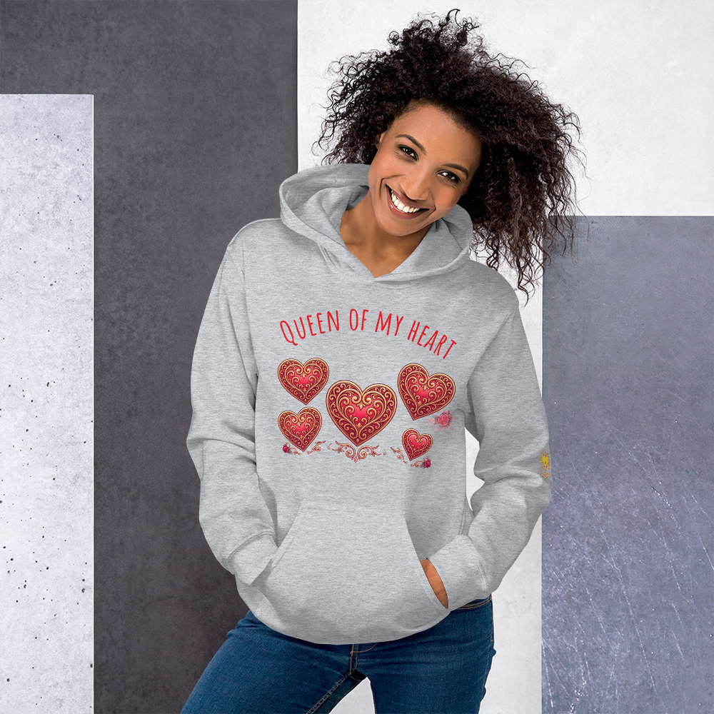 Queen of my heart Unisex Hoodie - Alivwood