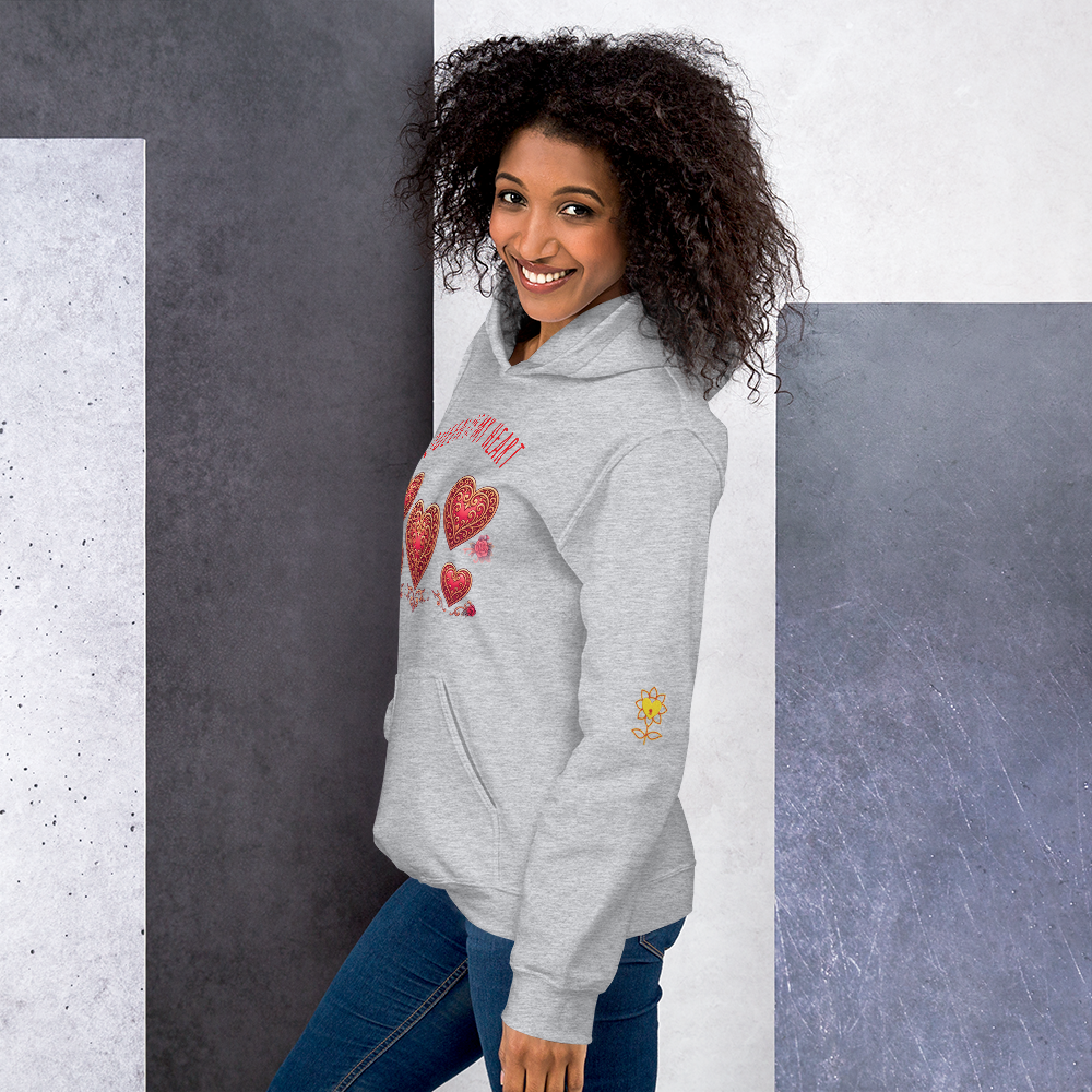 Queen of my heart Unisex Hoodie - Alivwood