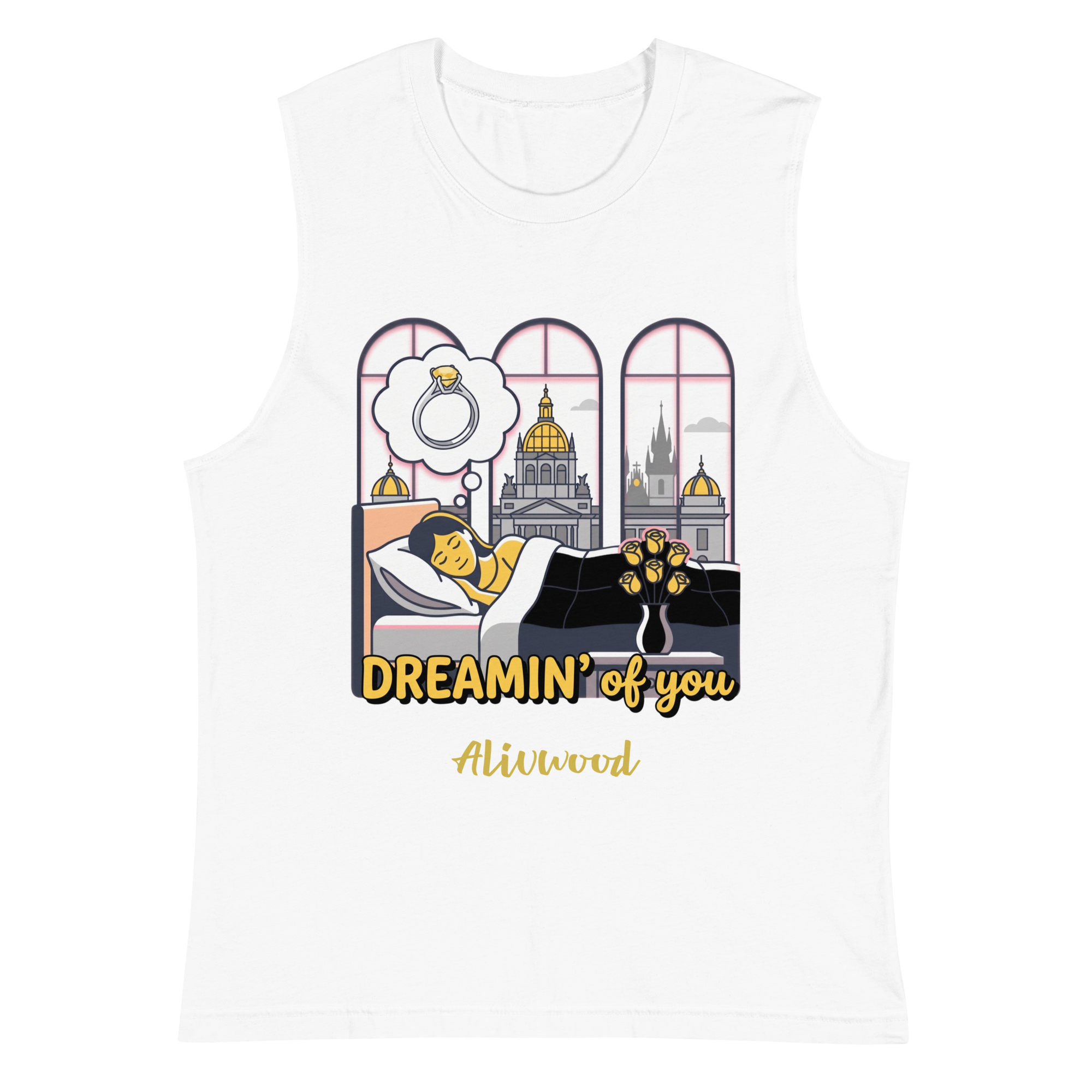 Dreamin' of you Muscle Shirt - Alivwood
