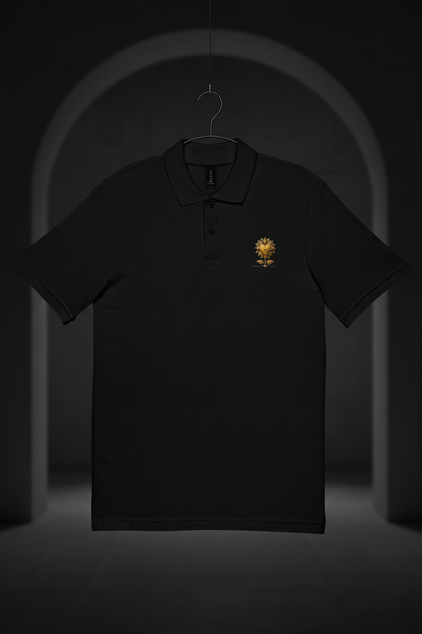 Structure and Soul Unisex pique polo shirt