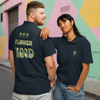 FlowerMood Premium Piqué-Poloshirt